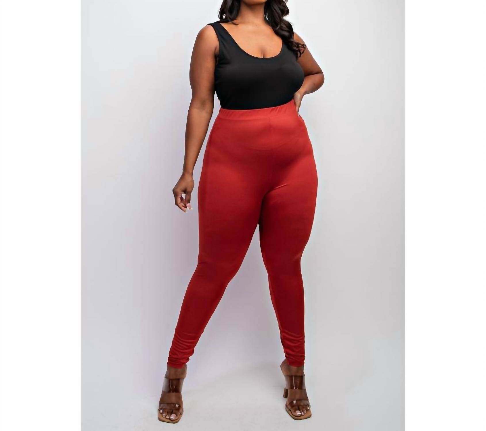 The Curve LA - Plus Size High Rise Leggings - Rack Hunt -