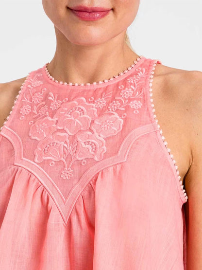 Coralie Linen Top
