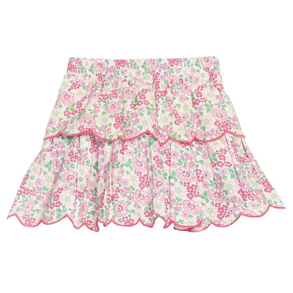 Girls Two Tiered Skort