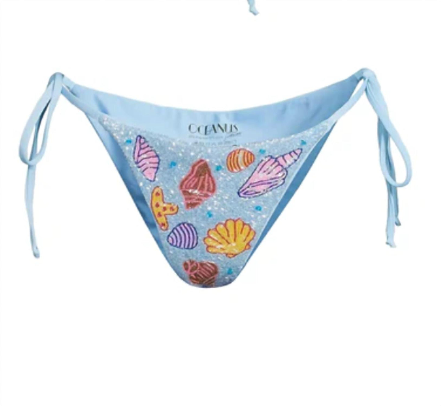 Daphne Groeneveld Sea Embellished Bikini Bottom