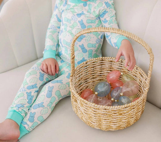 Kids Rockin Bunny Bamboo Pajama Set