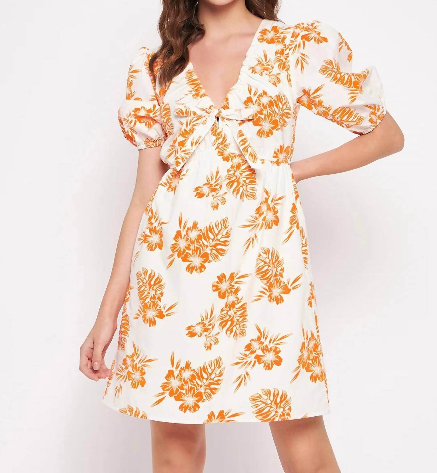 Sim & Sam - Sunlit Ivy Mini Dress - Rack Hunt