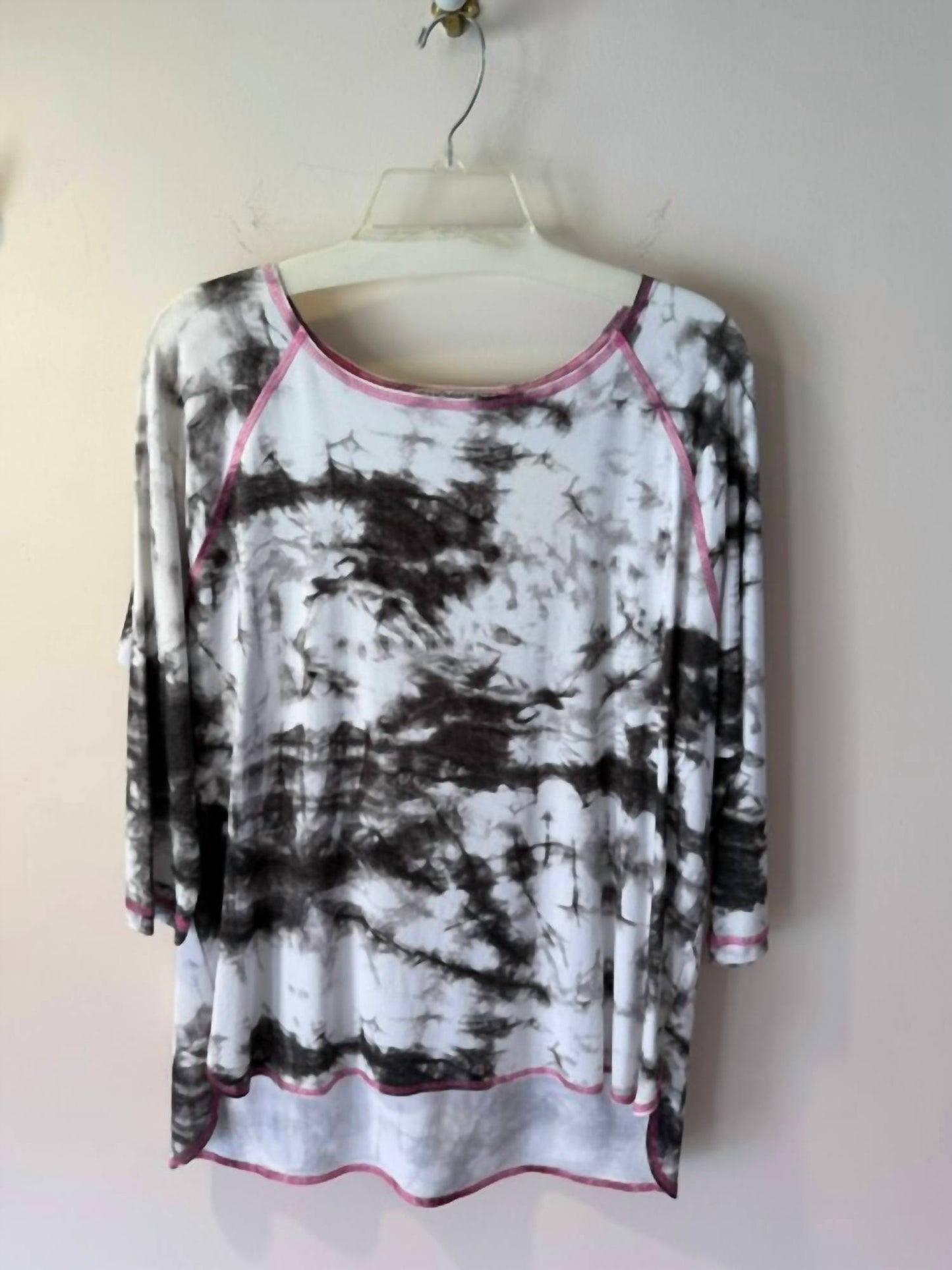 Women's Tie Dye Hi-lo Top