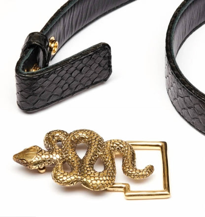 Women's Snake Belt Buckle