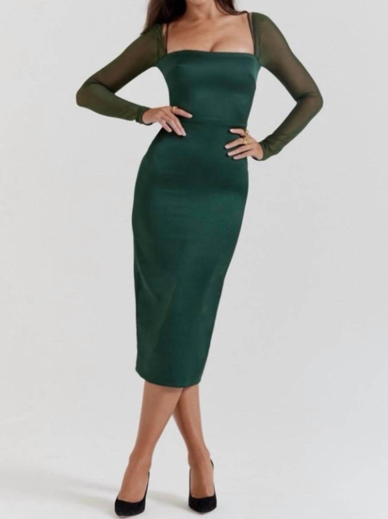 House of CB - Women's Ellica Midi Dress - Rack Hunt -