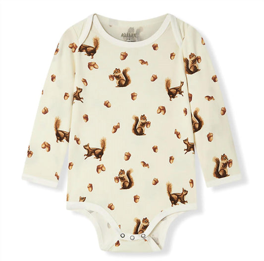 Kid's Chipmunk Luxe Stretch Long Sleeve One Piece