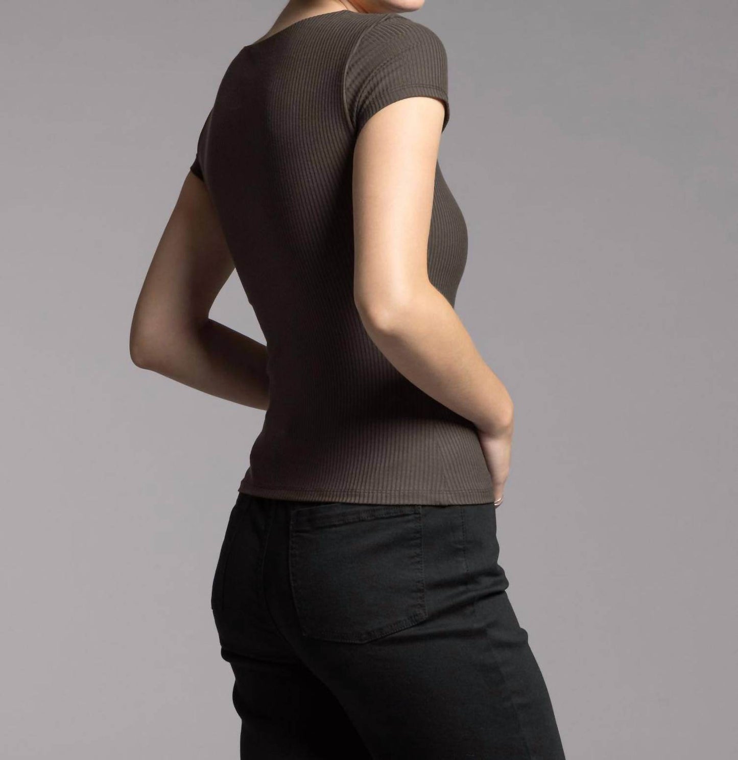 Thread & Cloth - Charlene Ribbed Top - Rack Hunt -