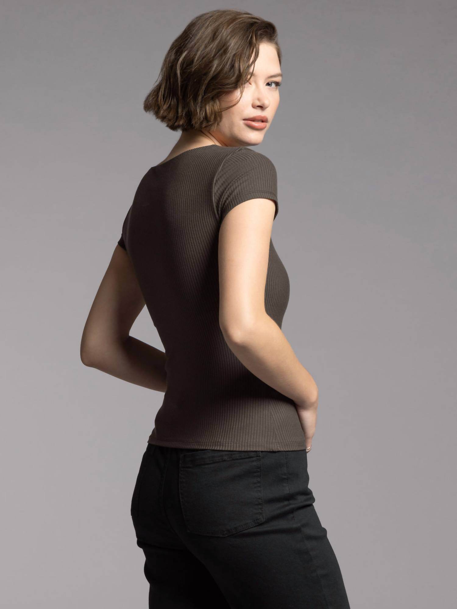 Thread & Cloth - Charlene Ribbed Top - Rack Hunt -