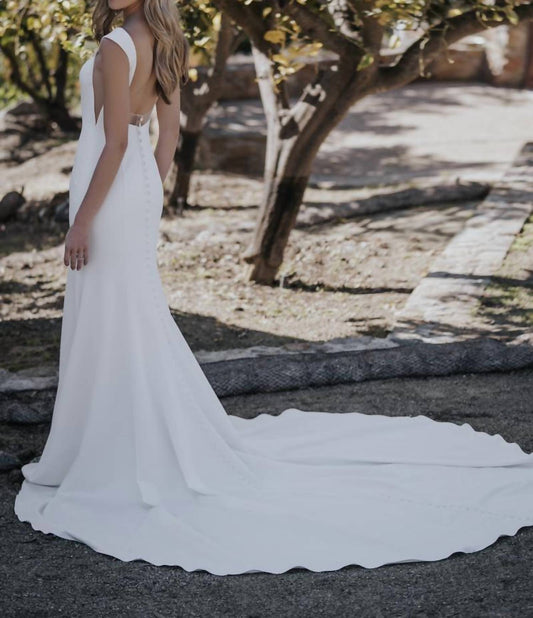 Sheath Wedding Dress