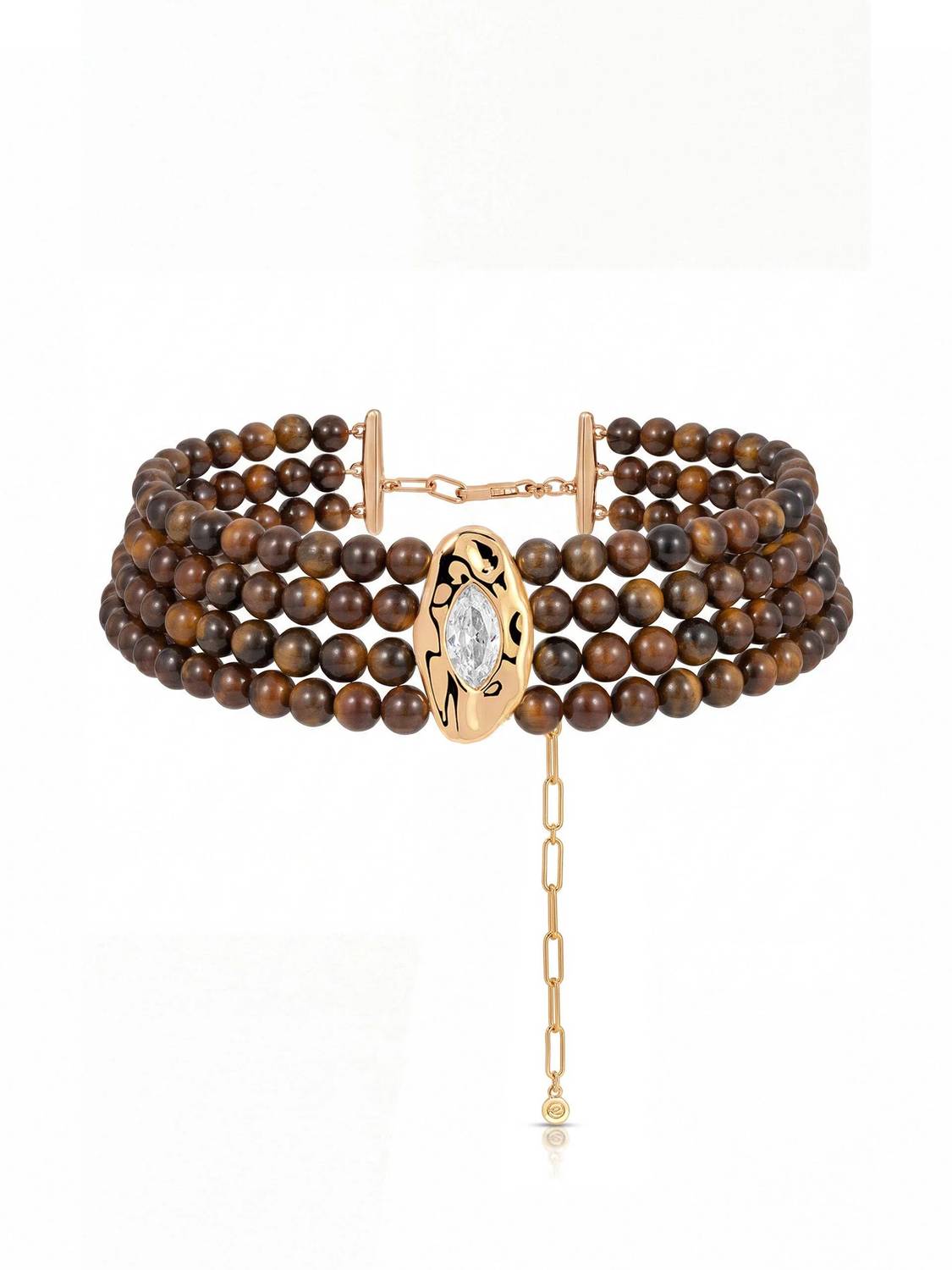 Women's Tiger's Eye Choker