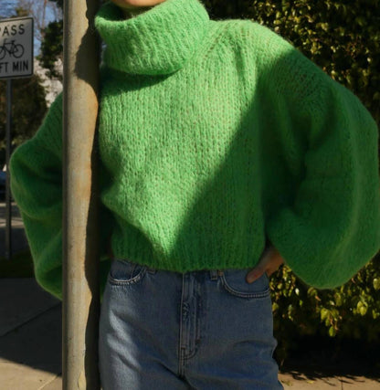 Pepper Roll Neck Alpaca Pullover