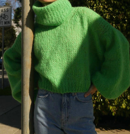 Pepper Roll Neck Alpaca Pullover