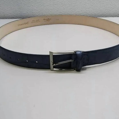Fresco Golf - Men's Leather Alligator Embossed Belt - Rack Hunt