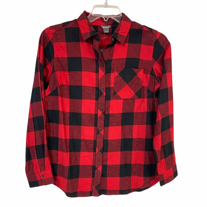 Forest Flannel Button Up Shirt