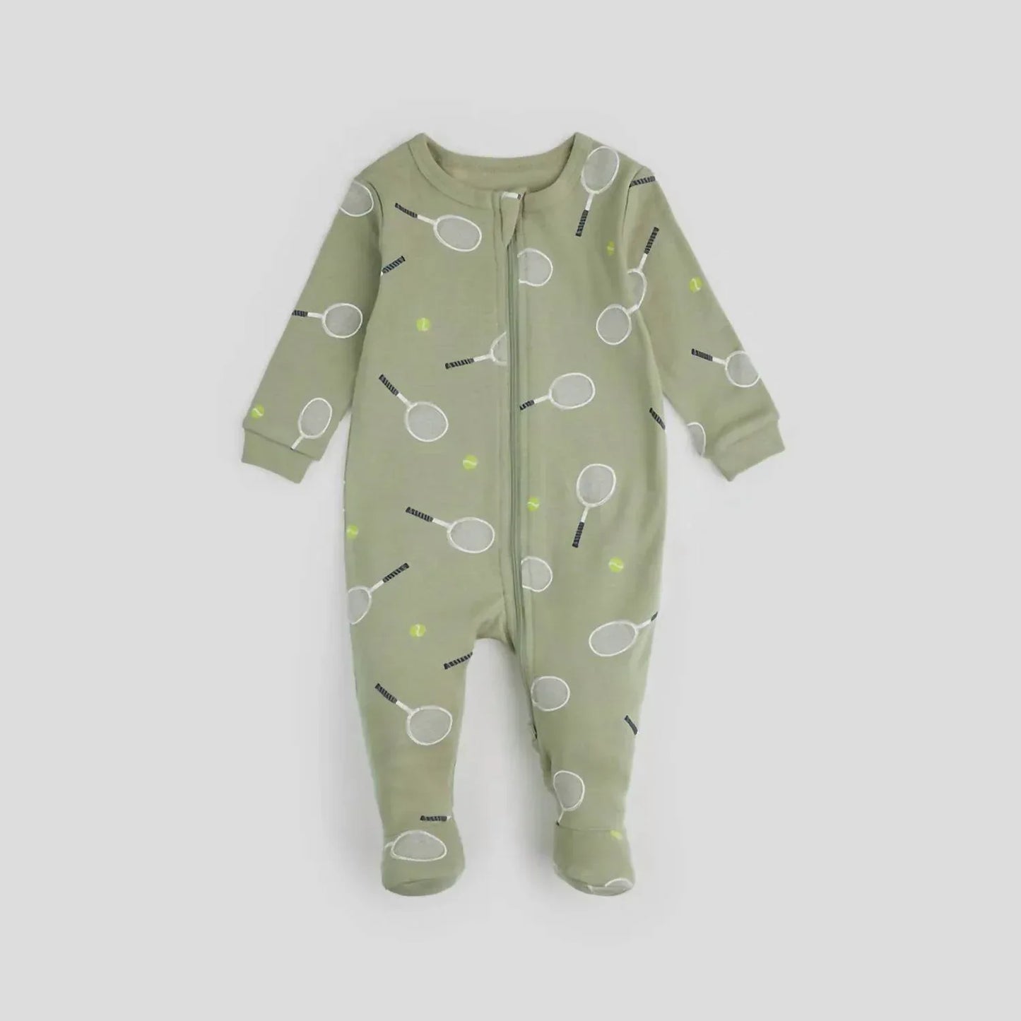 Petit Lem - Baby Long Sleeve Knit Sleep Footie - Rack Hunt