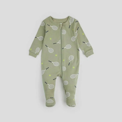 Petit Lem - Baby Long Sleeve Knit Sleep Footie - Rack Hunt