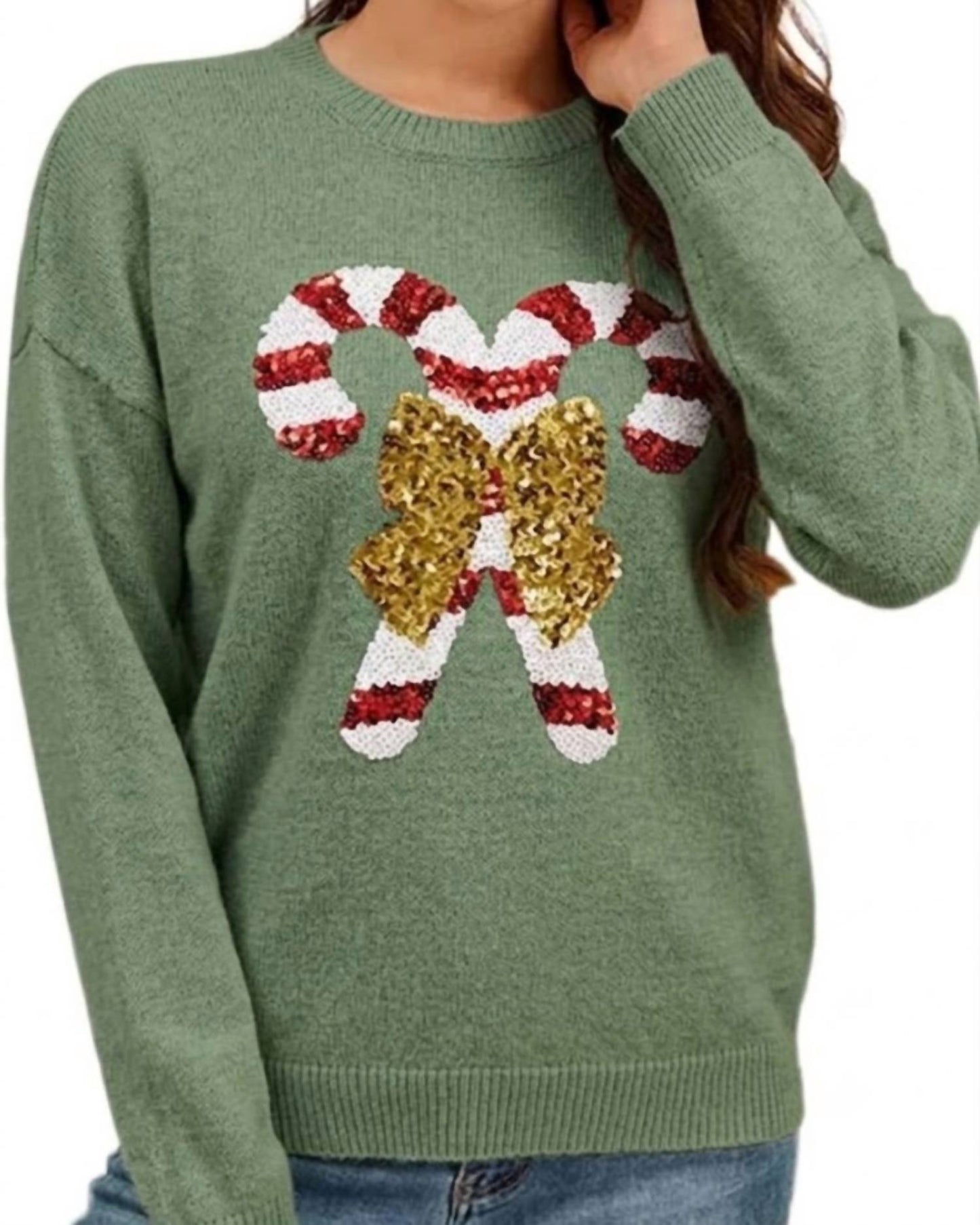 Pretty Peppermint Bow Top