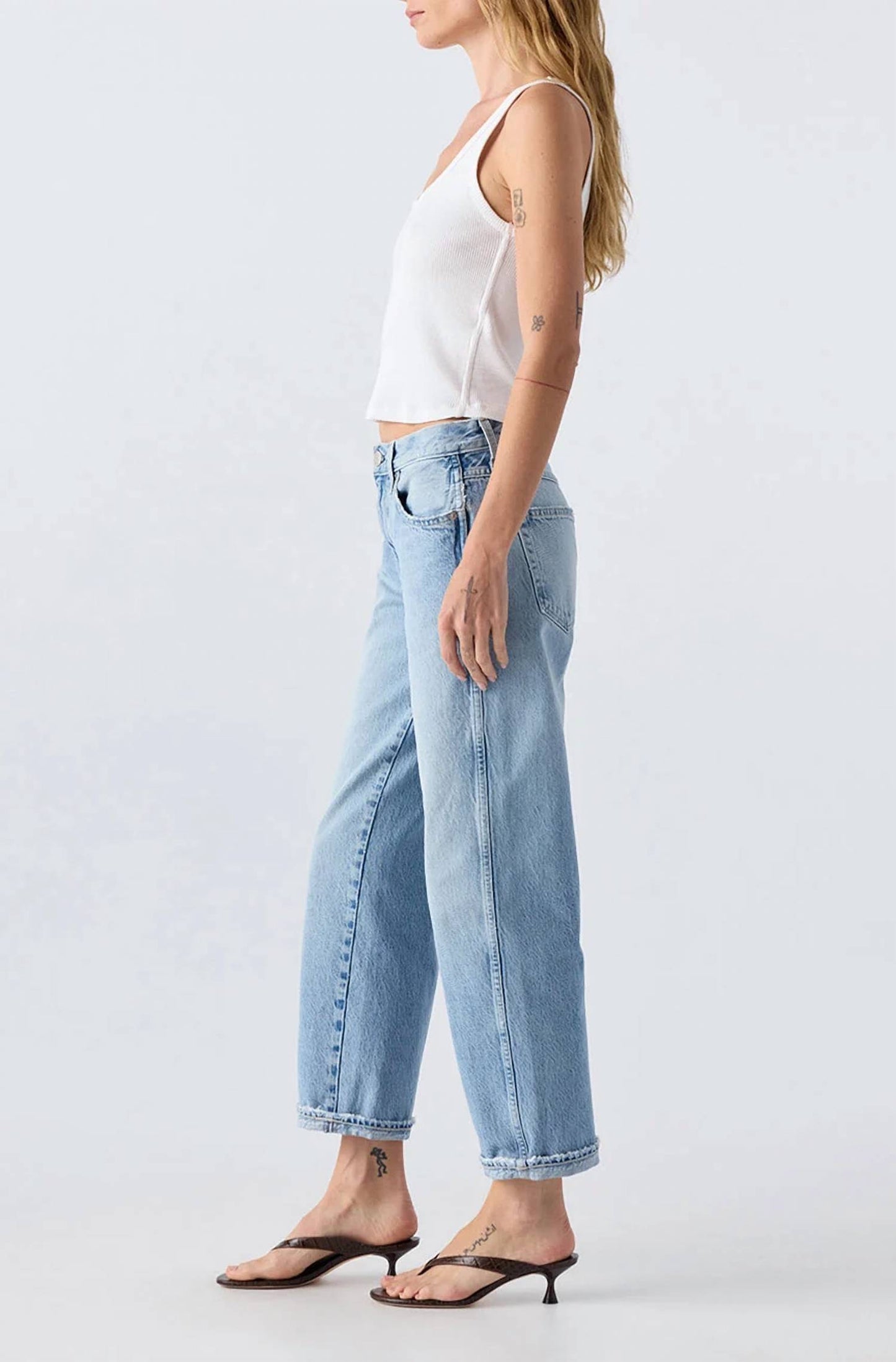 Velentina Straight Leg Jean