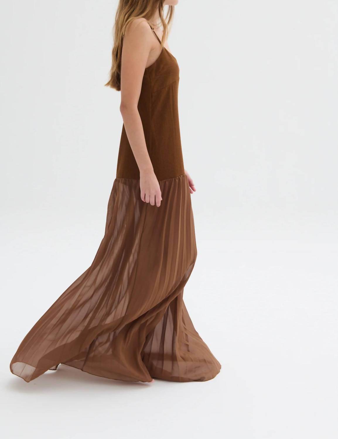 Nelblu - Brisa Linen Strap Maxi Dress - Rack Hunt -