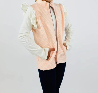 Set Proper - Girl's Elizabeth Long Sleeve Ruffle Tee - Rack Hunt