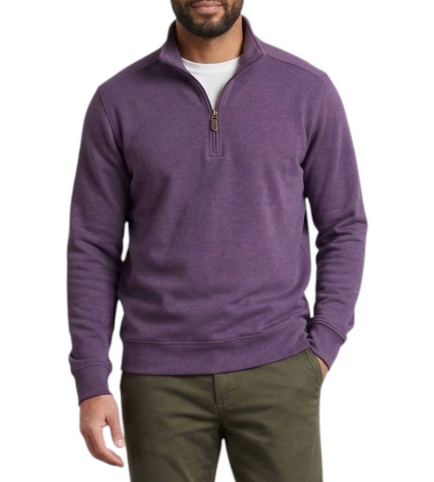Chandler Performance Quarter Zip Pullover Sweater