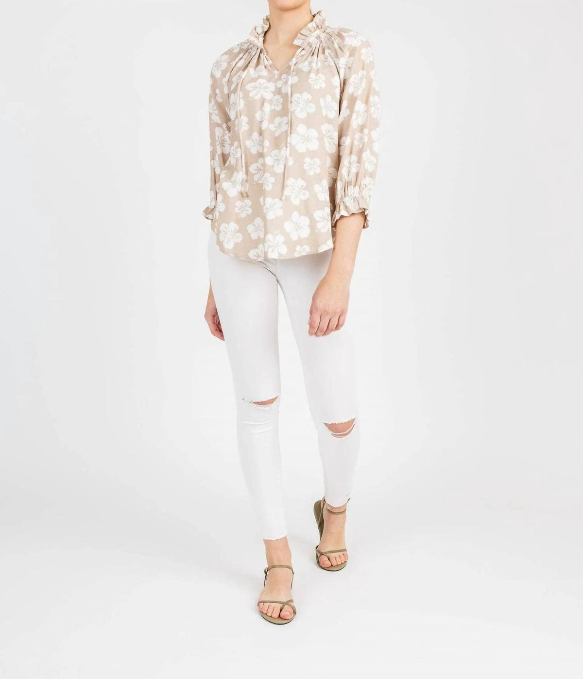 Belmont Top - Hibiscus