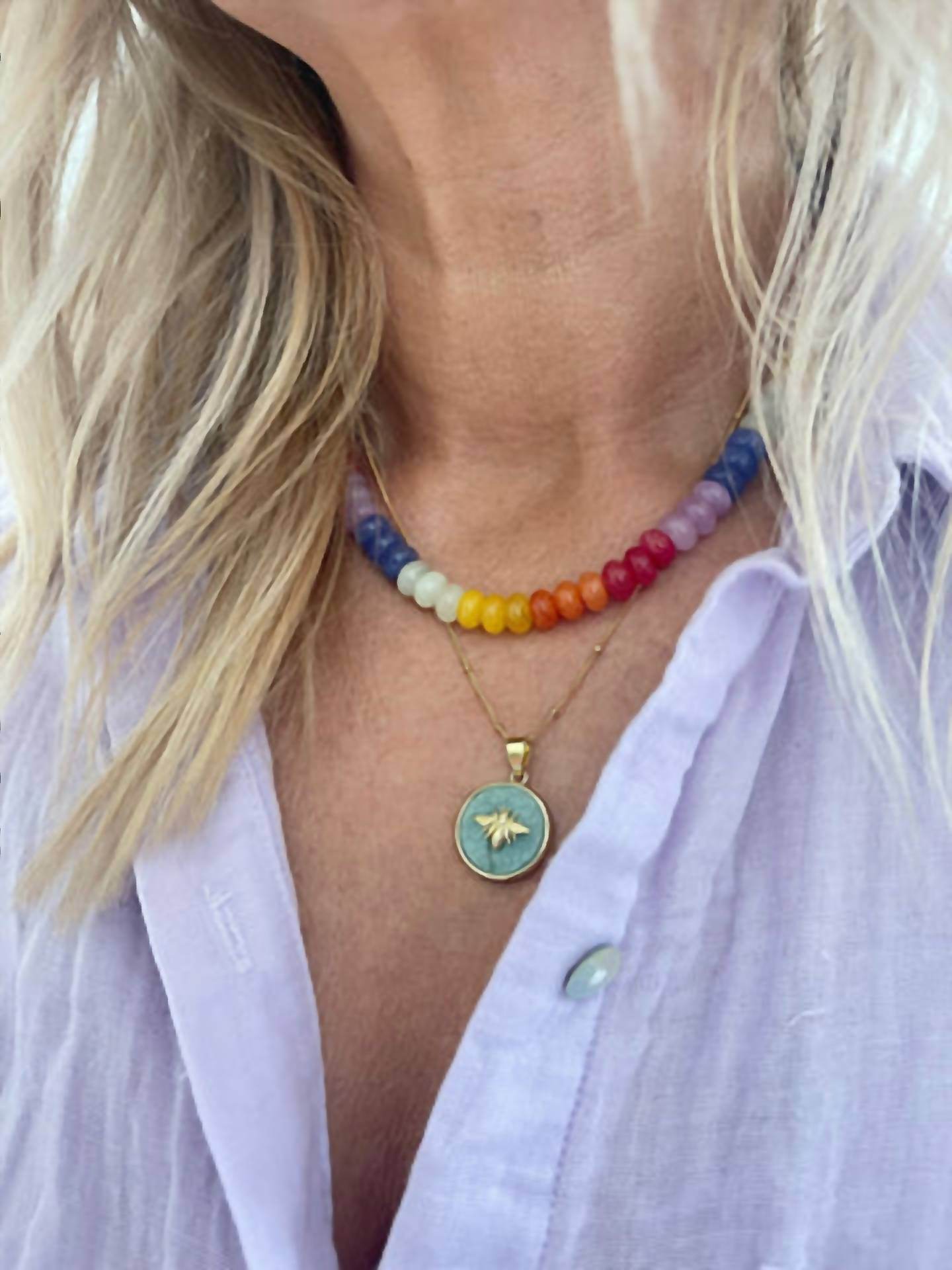 Jessica Matrasko Jewelry - Women's Beatriz Necklace - Rack Hunt -