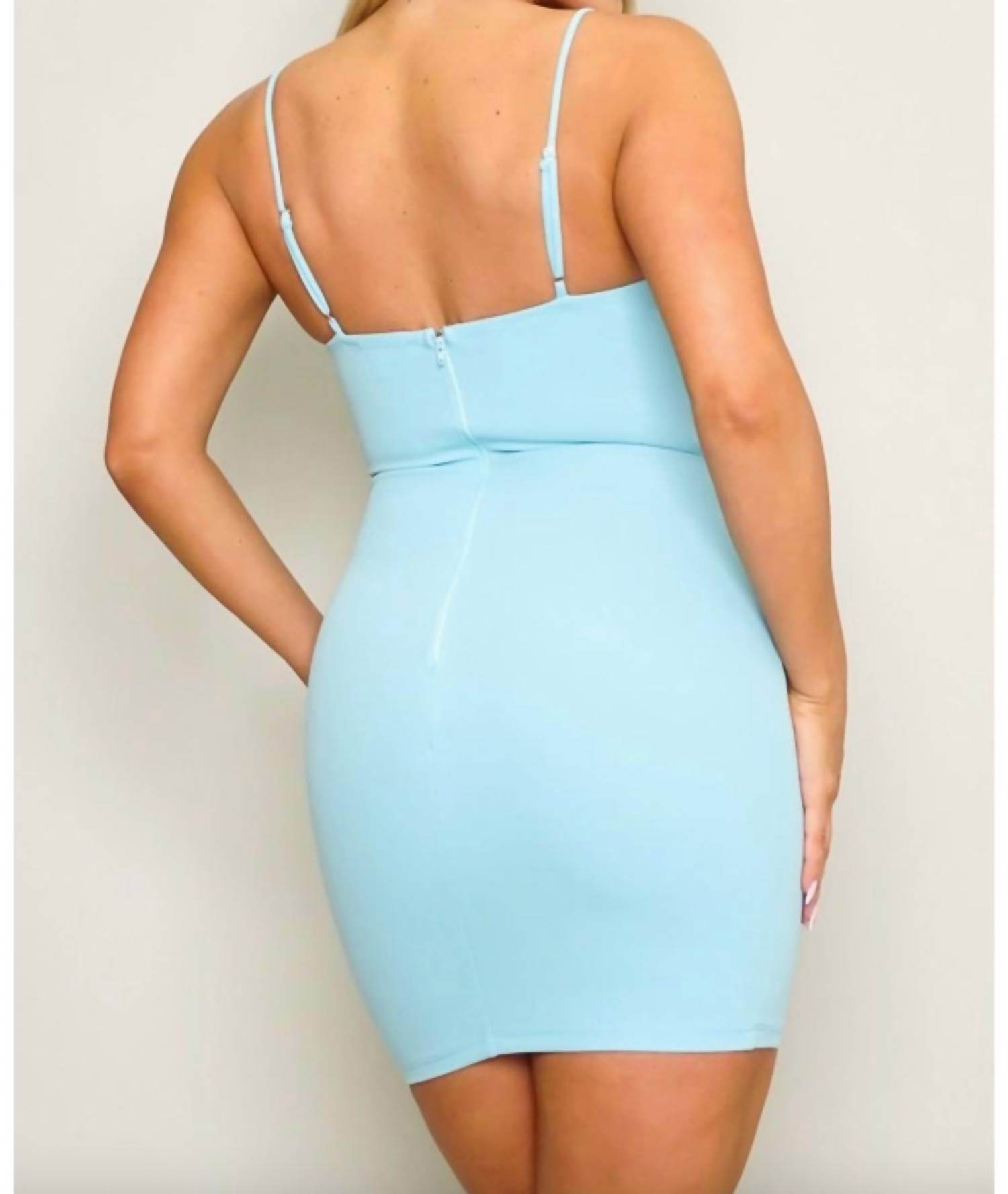 Cason Couture - The Leana Bustier Mini Dress - Rack Hunt