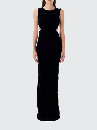 Abito Open Back Gown