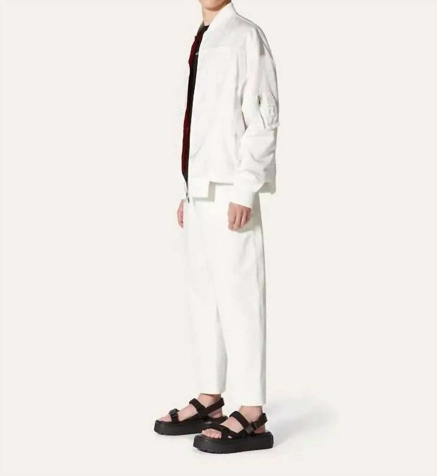Valentino - Raised Vltn Bomber Jacket - alternate view - Rack Hunt
