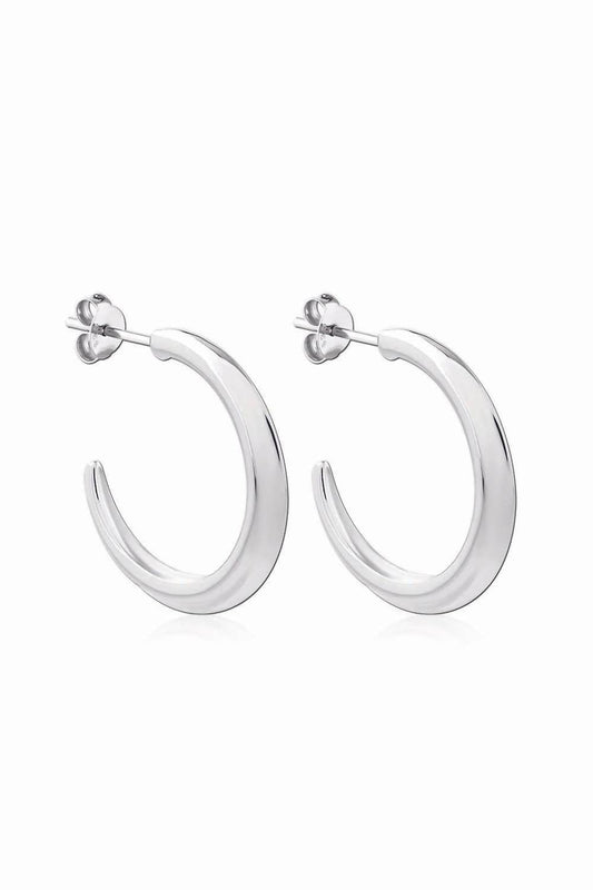 Astor & Orion - Women's Crescent Medium Hoops - Rack Hunt -