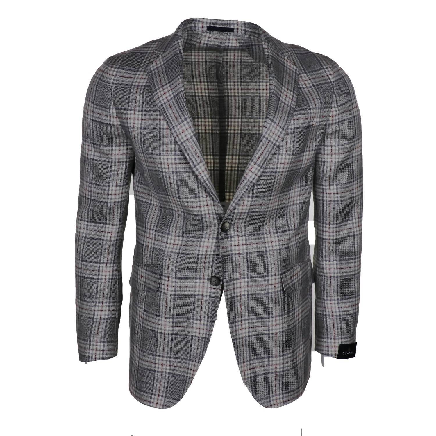 Scabal - Men's Kenton Unlined Wool, Silk, & Linen Soft Coat - Rack Hunt -