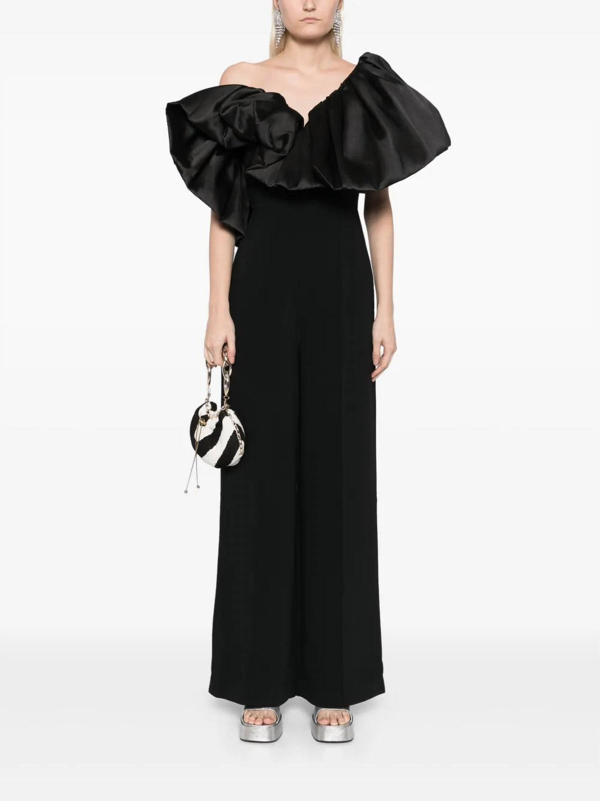 Perla Ruffle Detail Jumpsuit