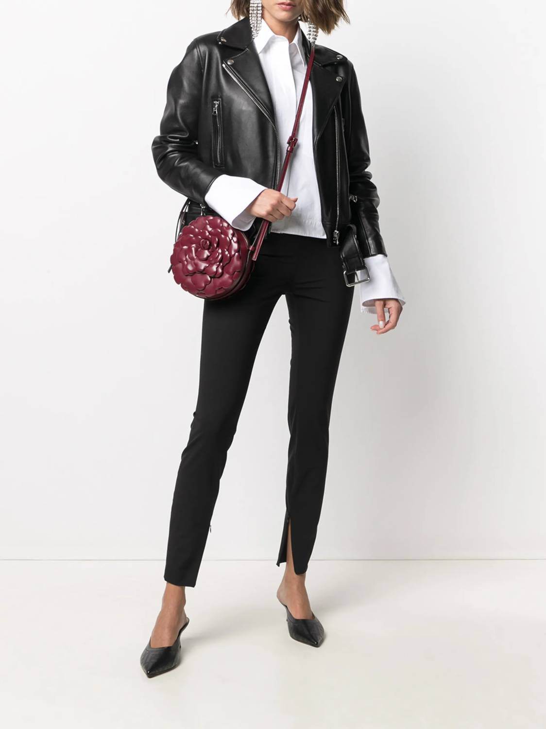 Valentino - High Waisted Skinny Trousers - Rack Hunt