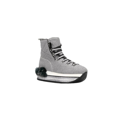Women's Maxi Rabbit Fur Ankle Boots