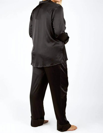 ISAYES - Silk Pajama Set - Plus - Rack Hunt