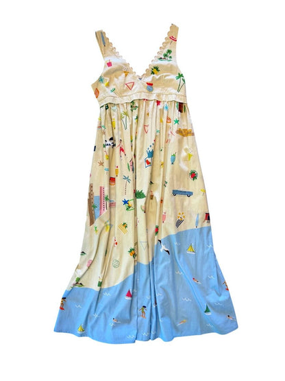 Febia Printed Midi Dress