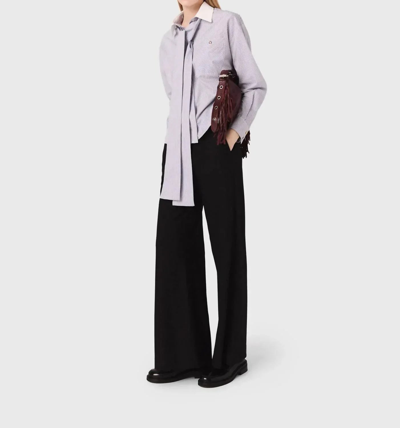 Maje - Pimano Flare Leg Pants - Rack Hunt