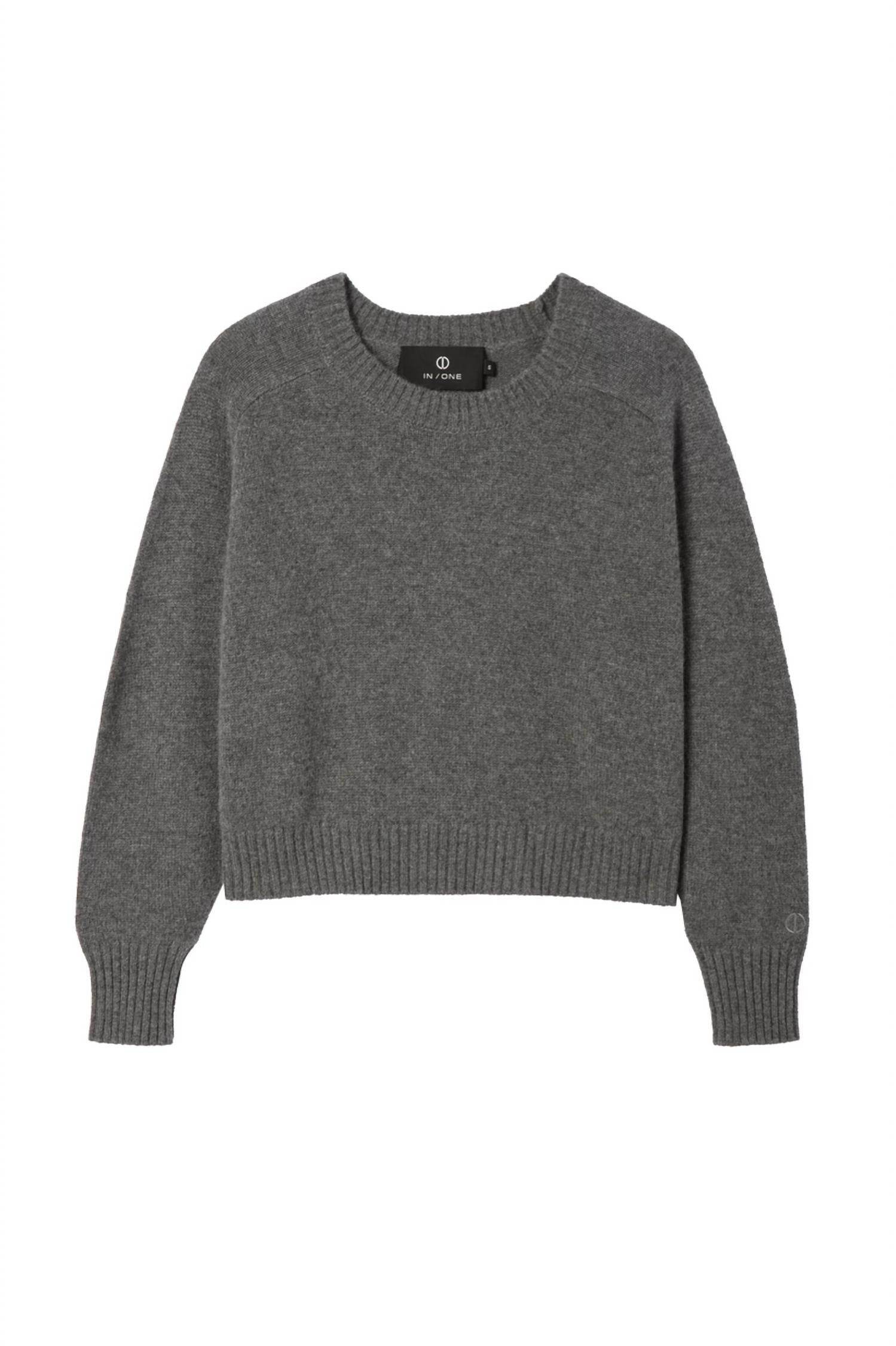 IN/ONE - Amara Cashmere Long Sleeve Crop Top - Rack Hunt -