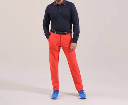 Chervò USA - Men's Annuncio Long Sleeve Thermal Polo - Rack Hunt