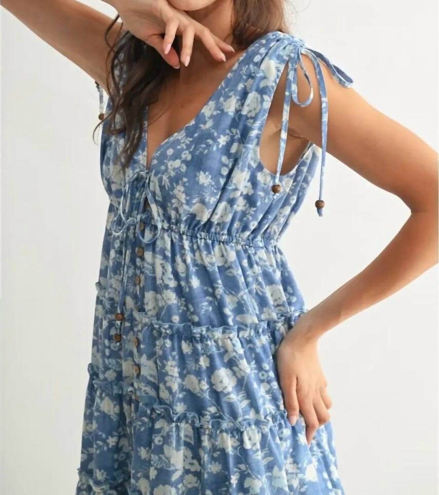 Camellia - Colorado Bell Midi Dress - Rack Hunt -