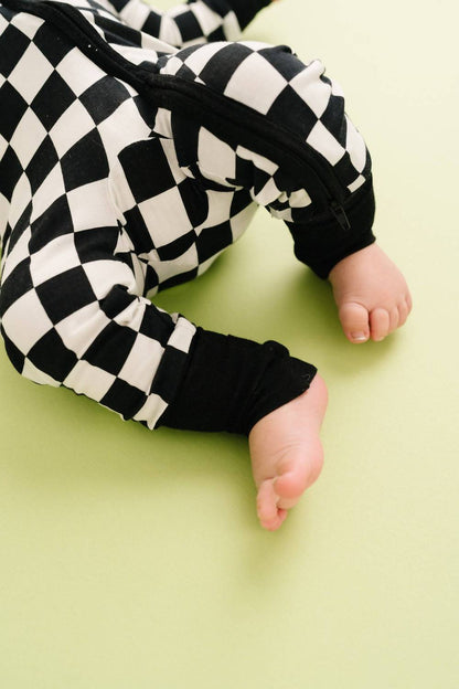 Kid's Checkered Bamboo Sleeper