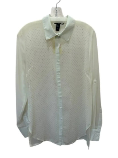 Rain - Women's Sheer With Dots Blouse - Rack Hunt