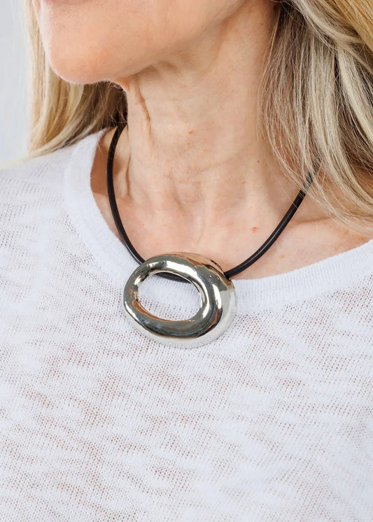 Ben-Amun - Women's Open Pendant Necklace - Rack Hunt