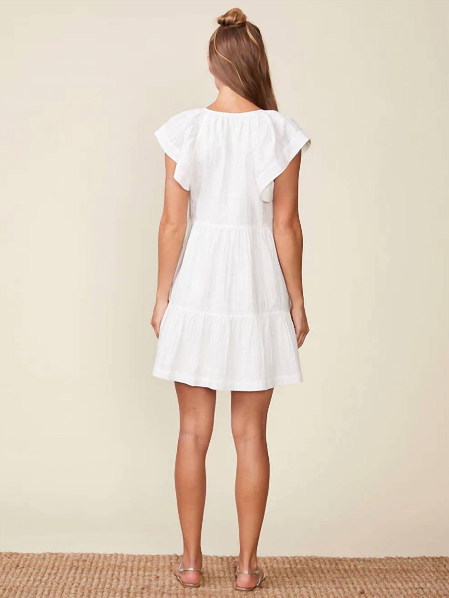 Flutter Short Dress
