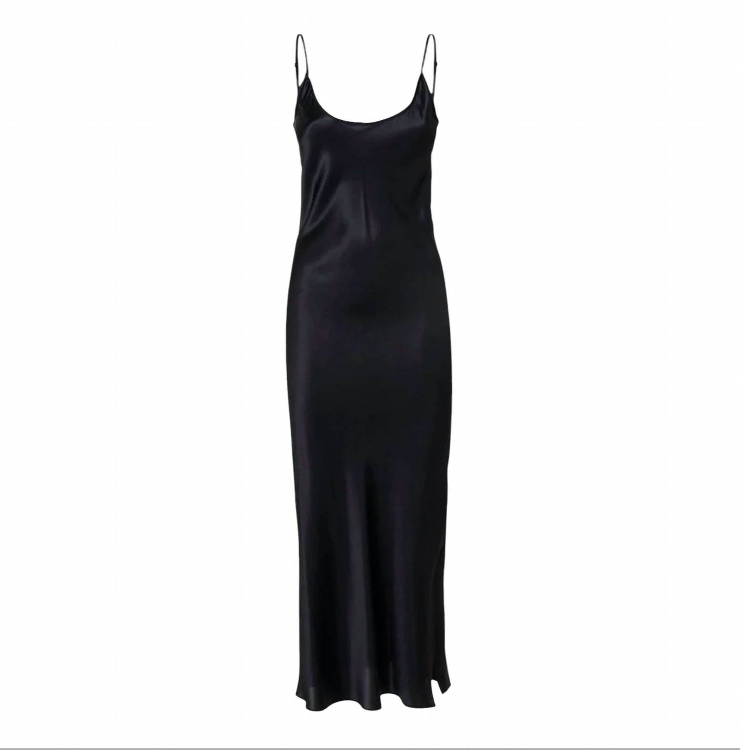 Kelly Stretch Silk Slip Dress