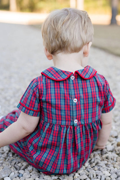 Boys James Long Bubble Romper