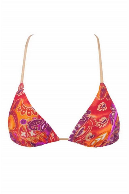 Moroccan Princess String Bikini Top