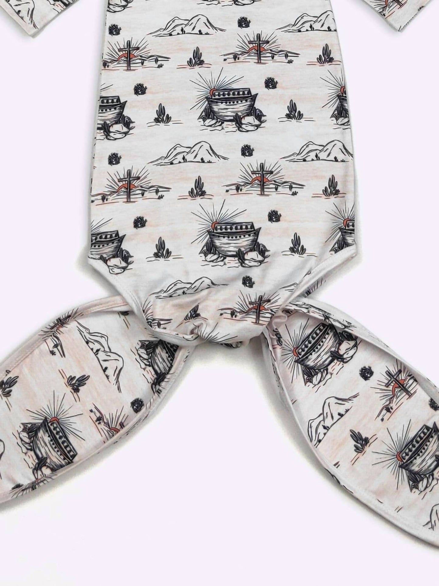 Kid's Sunrise On The Ark Knotted Gown