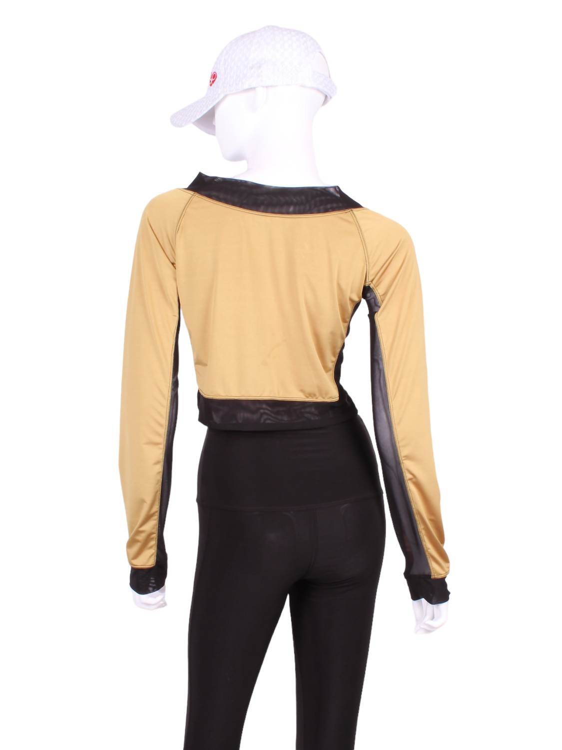 Love Love Tennis - Women's Mesh Vee Crop Top - Rack Hunt